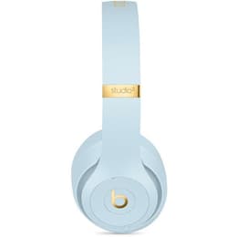 blue and gold beats headphones