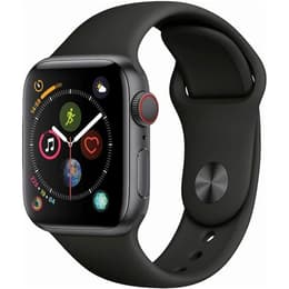 Apple Watch Series 4 (2018) GPS + Cellular 40 mm - Aluminium Space Gray - Sport band Black