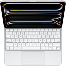 Magic Keyboard (iPad not included) 13" (2024) Wireless - White - QWERTY - English (US)