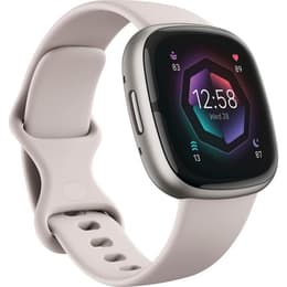 Fitbit Smart Watch FB521SRWT-US HR - Silver