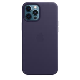 Apple Case iPhone 12 Pro Max - Leather Deep Violet