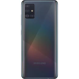 Samsung Galaxy A51 128GB (6.5 inch) Display Quad Camera 48MP A515U  T-Mobile/Sprint Unlocked Phone - Black (Renewed)