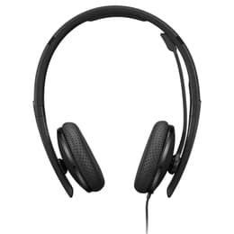 Lenovo Wired Volp Headset Headphone with microphone - Black