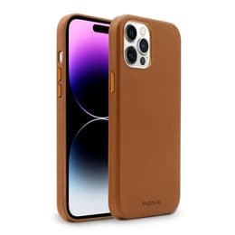 iPhone 14 Pro Max case - Leather - Brown