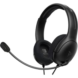 Pdp LVL40-RB Noise cancelling Gaming Headphone with microphone - Black