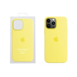 iPhone 13 Silicone Case with MagSafe - Lemon Zest - Apple