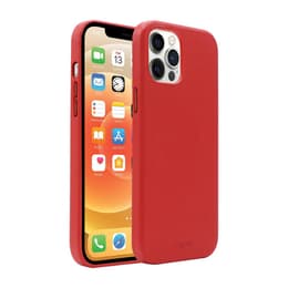 iPhone 12 Pro Max case - Leather - Red