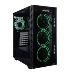 Periphio Green Gaming Computer Core i5-3470 3.2 GHz - SSD 256 GB + HDD 1 TB - 16GB