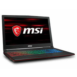 MSI GP63 Leopard 8RE 15-inch - Core i7-8750H - 16GB 128GB NVIDIA GeForce GTX 1050 Ti QWERTY - English