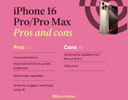 iphone 16 pro/pro max pros and cons