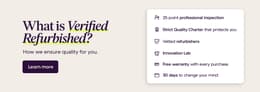 What is Verified Refurbished