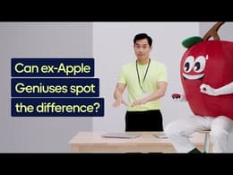 Can Ex-Apple Geniuses spot the difference?