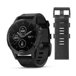 Garmin Smart Watch Fenix 5 Plus Sapphire GPS - Black | Back Market