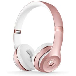 Beats Solo 3 Headphone Bluetooth with microphone Rose Gold