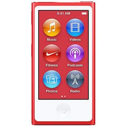 iPod Nano 7 MP3 & MP4 player 16GB- Red