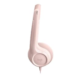 Logitech H390 Noise cancelling Headphone with microphone Pink